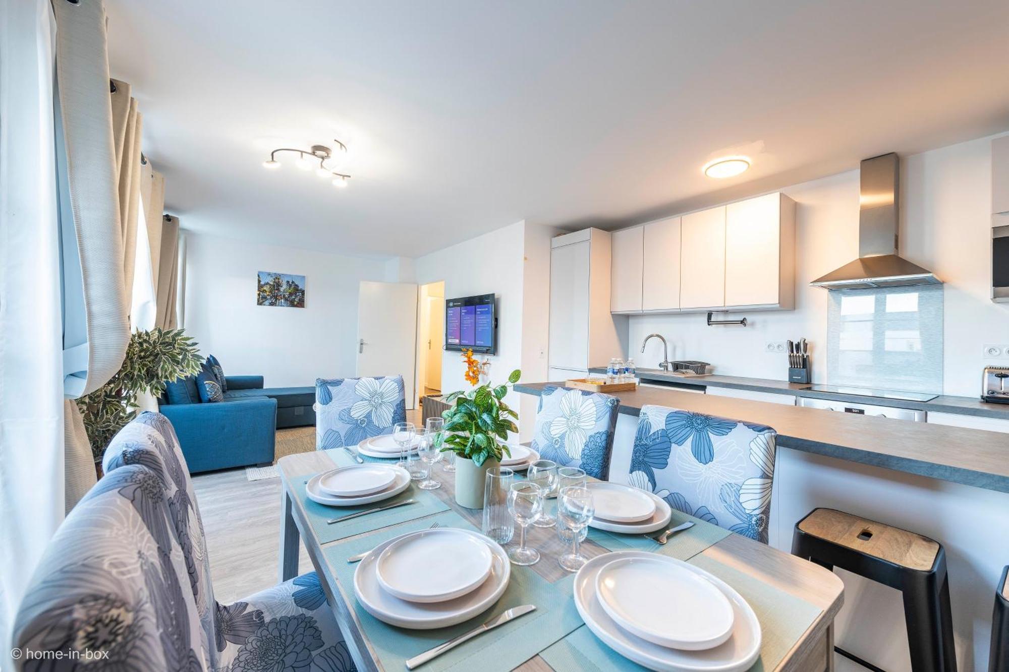 סאריס Le Cartier Appt F3, 7Mn Disneyland, Parking,Terrace מראה חיצוני תמונה