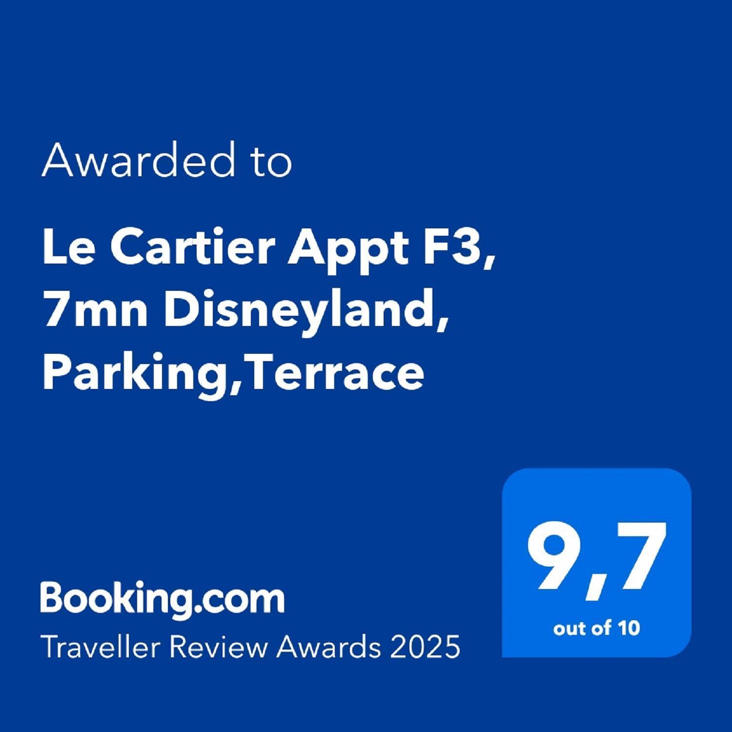 סאריס Le Cartier Appt F3, 7Mn Disneyland, Parking,Terrace מראה חיצוני תמונה